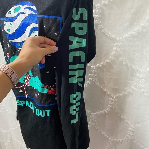 Eighty eight spacin out alien long sleeve size S - Picture 2 of 6